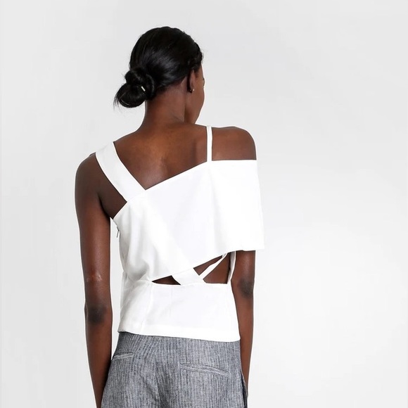 Shaina Mote Roque Top in Beige - Picture 2 of 8